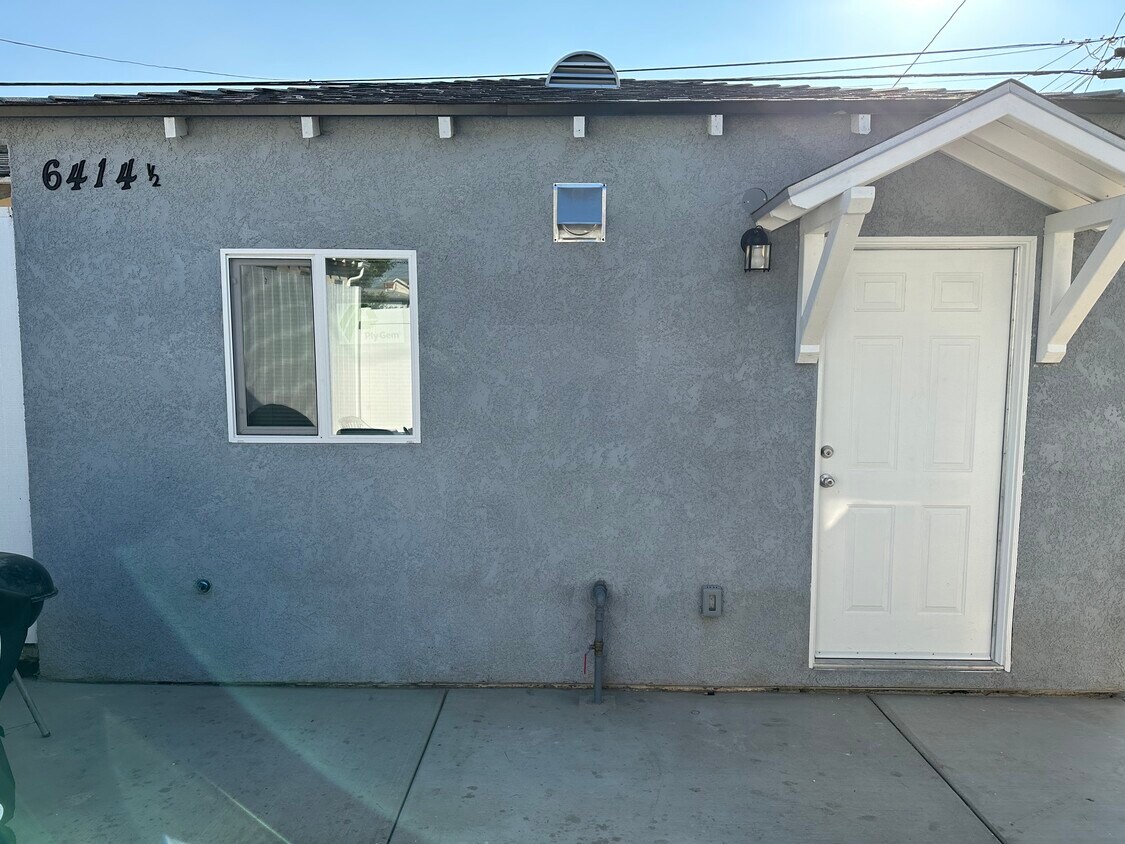 Front of Studio - 6414 Easton St