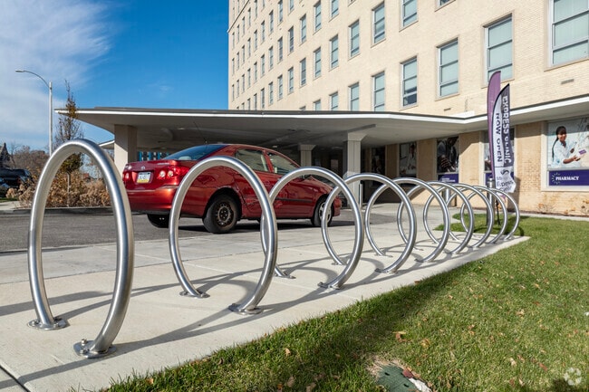 Outdoor Bike Racks - Residences at Delmar Divine