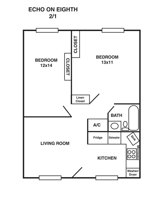 Echo on Eighth 785 N Osprey Ave Sarasota, FL Apartments for Rent in