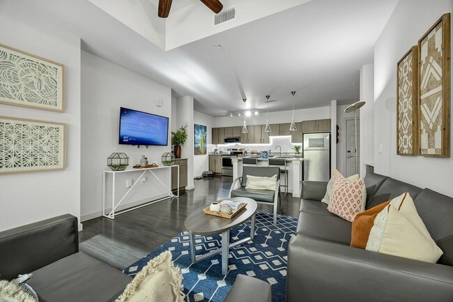 Model-Living Room - Aspire Tucson: Off-Campus Student Housing