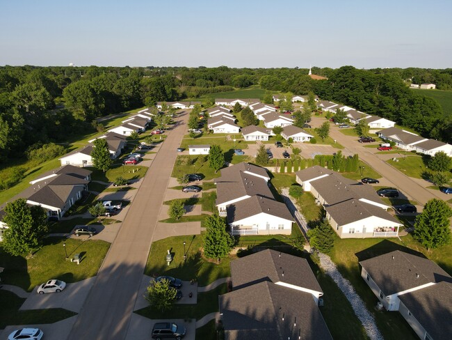 Aerial Photo - Meadowcrest Senior Apartments