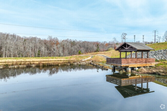 Enjoy the tranquility of the Rutland Grove Fishing Pond.