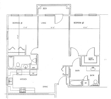2BR/2BA - Pinecrest at Essex (Senior Living Community)