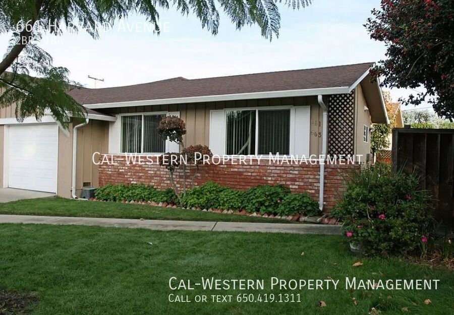 Foto principal - $3,395, 2 Bed 1 Bath Santa Clara Duplex ne...