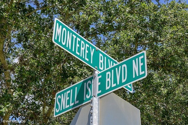 On the CORNER of Snell Isle Blvd & Monterey Blvd - 222 Snell Isle Blvd NE
