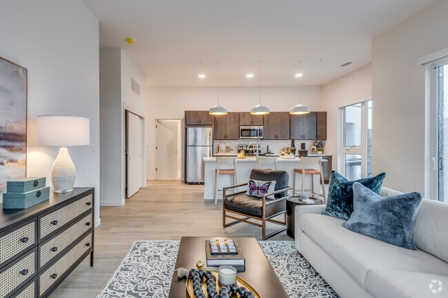 2 BR, 2 BA - 1,198SF - Living Room - COAST at Lakeshore Commons