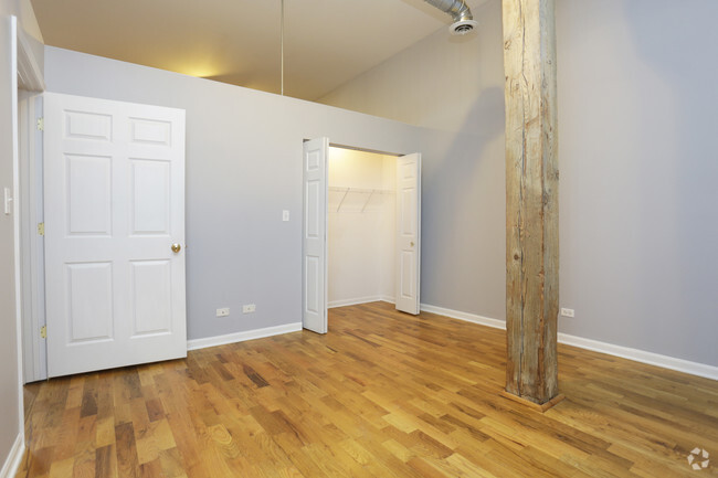 2 BR, 1 BA - first bedroom - Bishop Street Lofts