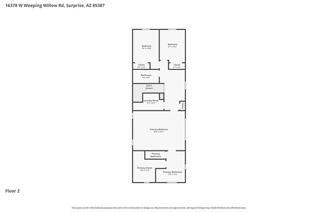Foto del edificio - 16378 W Weeping Willow Rd