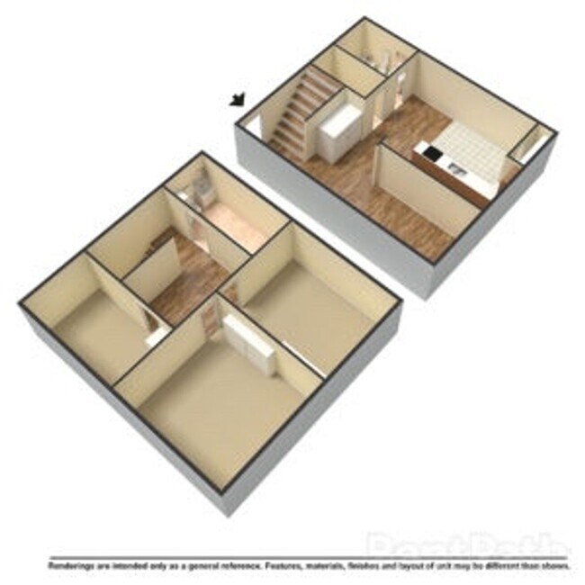 Building Photo - 1175 SqFt 3 Bedroom Townhome