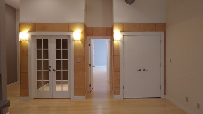 Separate Office with French Doors - on the right large storage closet - 100 W Market St
