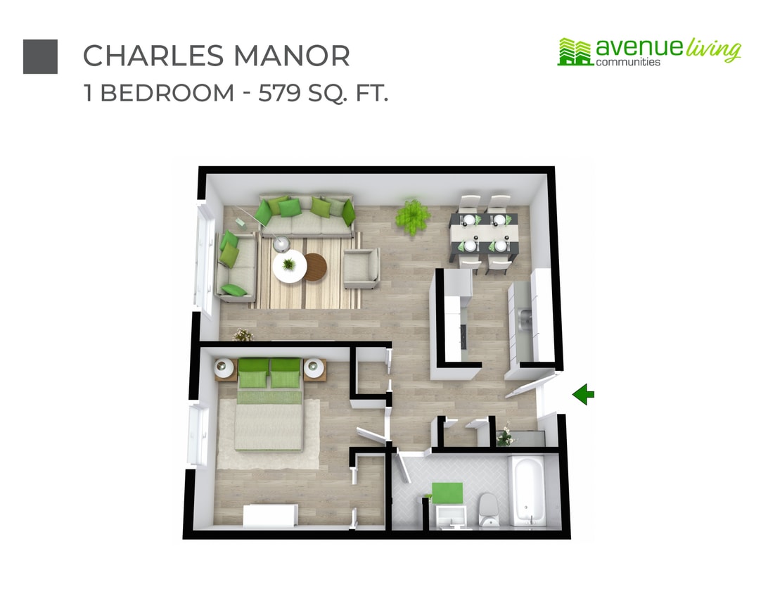 Floorplan - Charles Manor