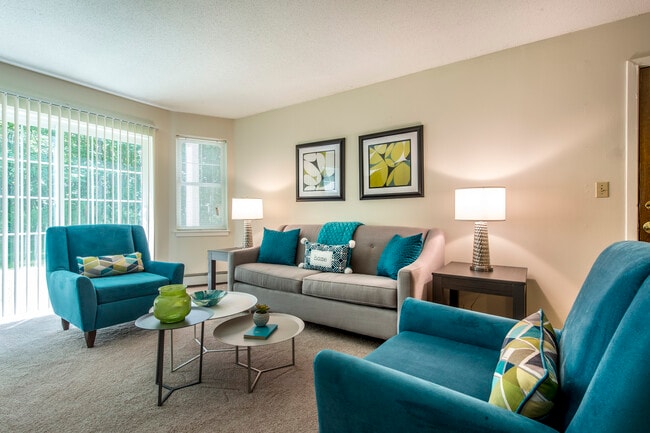 3BR Living Room - Mill Valley Estates Apartments