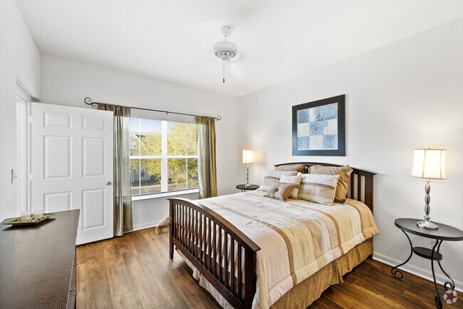 2BR, 2BA y 1405SF - Jazmín - Dormitorio principal - Twin Oaks at Southwood