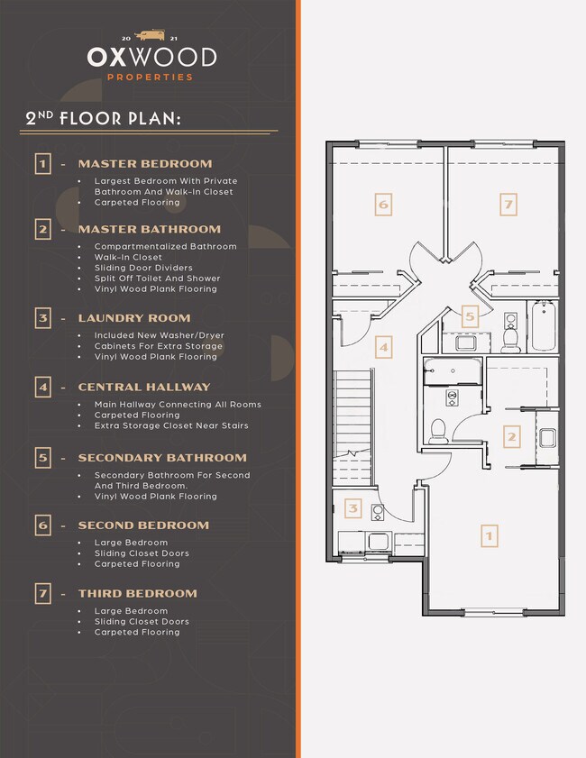 Second Floor Plan - 150 74th St