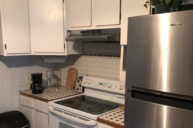 Kitchen with tile floors. Stainless Steal. - 163 Frances St