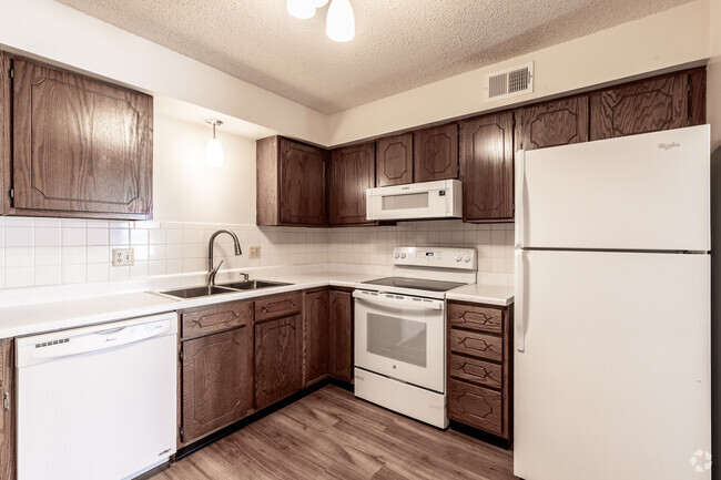 1HAB, 1BA - 720 ft² - Cocina - Heritage Ridge Apartments