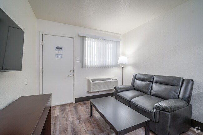 1 habitación, 1 baño, 400 pies cuadrados, sala de estar - Siegel Suites Houston