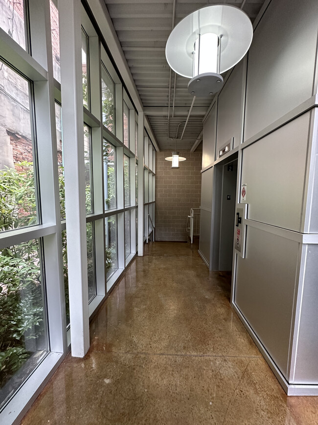 Elevator at Main Entry Way - Lofts at Lourie's