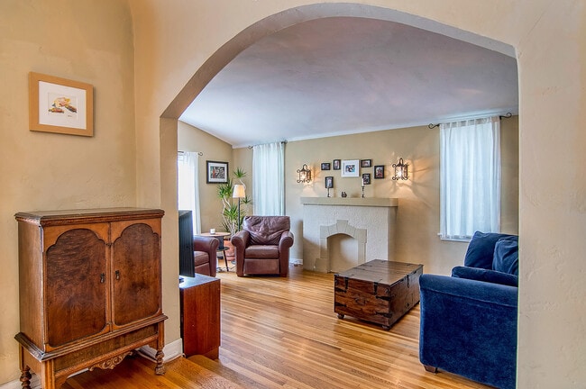 Living room from dining room - 3629 Revere Ave