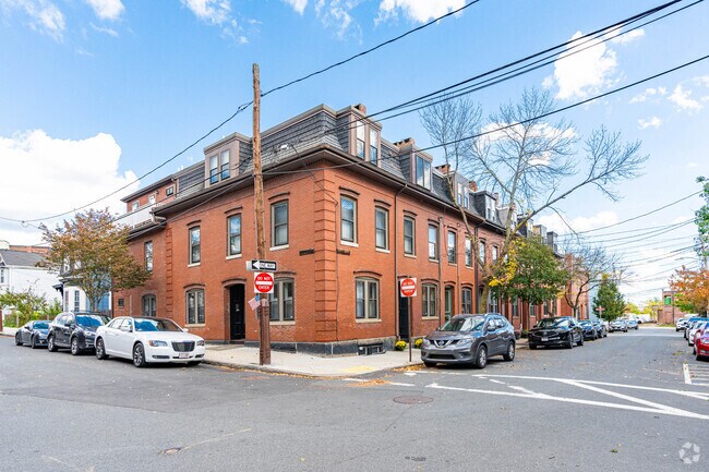 There a few row of streets in Chelsea that share the similar Brownstone archictecture style.