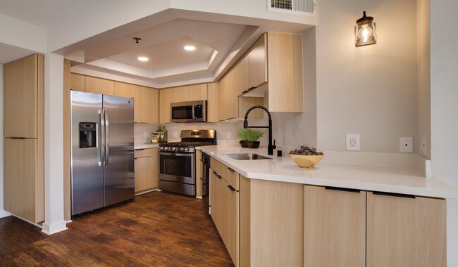 Premier kitchens with premium finishes are available. - Broadcast Center