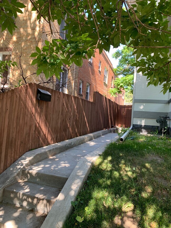 own entrance - 1300 N Lafayette St