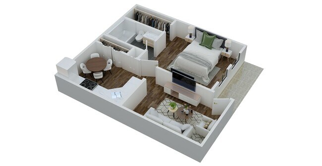 Foto del interior - Woods Crossing Apartments