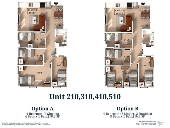 Floor Plan - 2414 Telegraph Ave