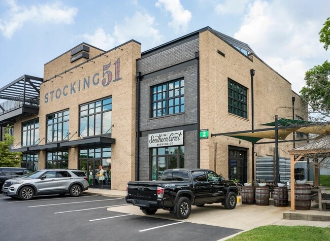 Enjoy local brews and boutique shopping at Stocking 51—just minutes from your front door at Modera Nations. - Modera Nations