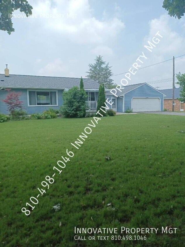 10030 Halsey Rd, Grand Blanc Township, MI 48439 House Rental in Grand