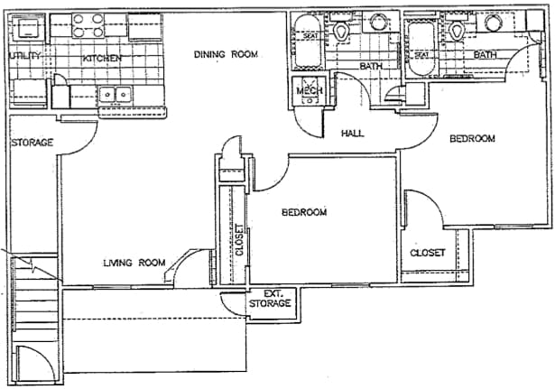 2BR/2BA - Sterling Park Apartments