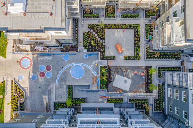 Courtyard - Red Sol