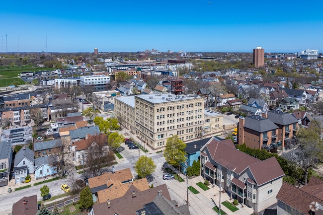 Aerial Photo - Western Leather Lofts