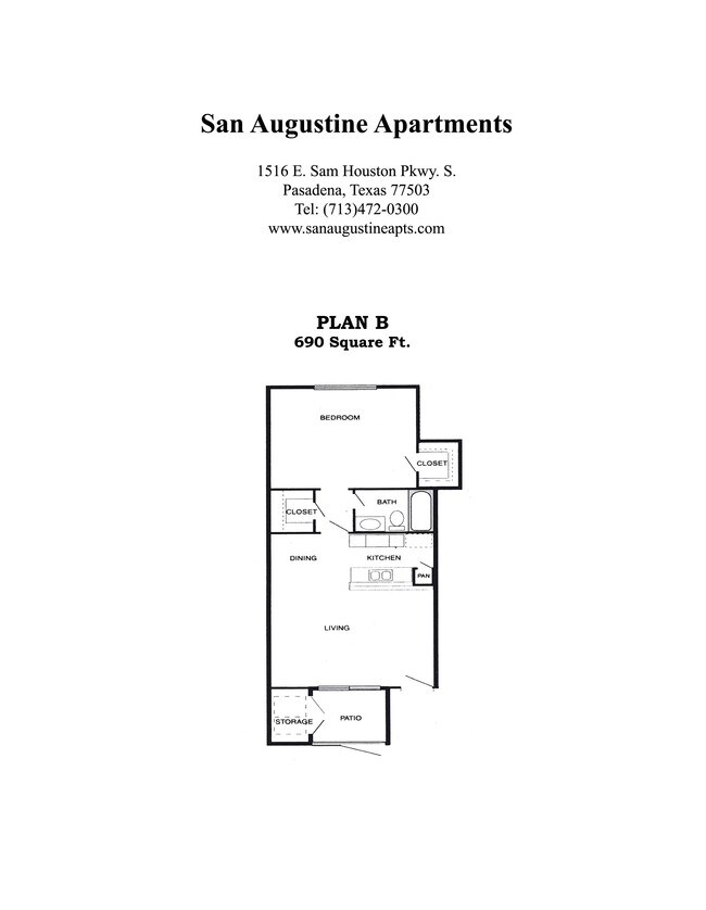 San Augustine Apartments & Townhomes Apartments Pasadena, TX