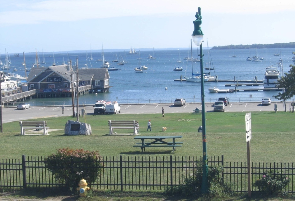 Presenting Harbor Park, Rockland Harbor and Penobscot Bay. In the heart of downtown Rockland. This is the view from this 2nd story apartment. - 256 Main St