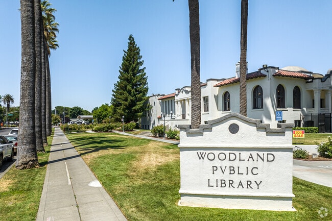 Woodland Public Library is California’s oldest Carnegie library.
