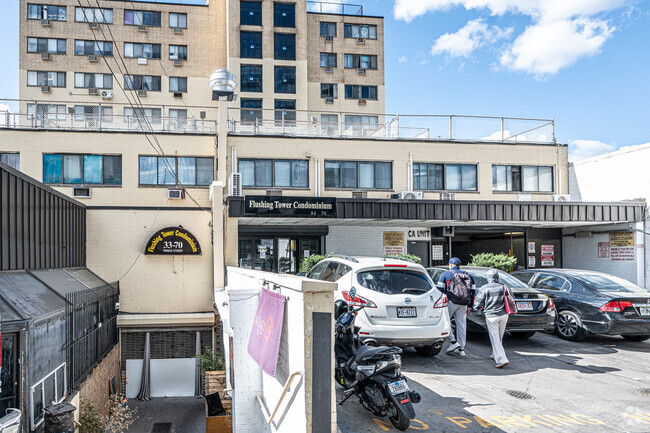 Building Entrance - Flushing Tower Condo