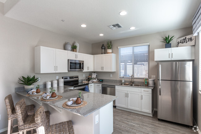 2BR, 2BA - Sunset - 1,022 SF - Christopher Todd Communities At Marley Park