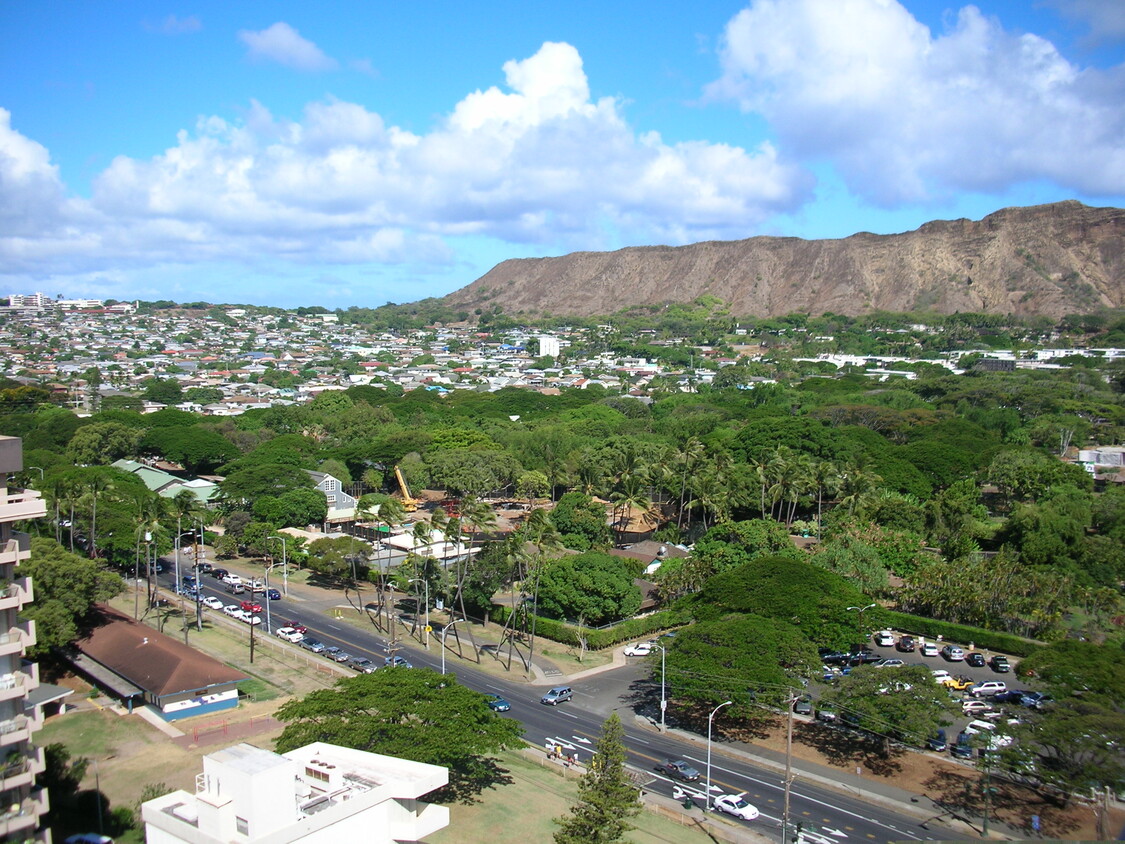 Diamond Head view from lanai - 2575 Kuhio Ave