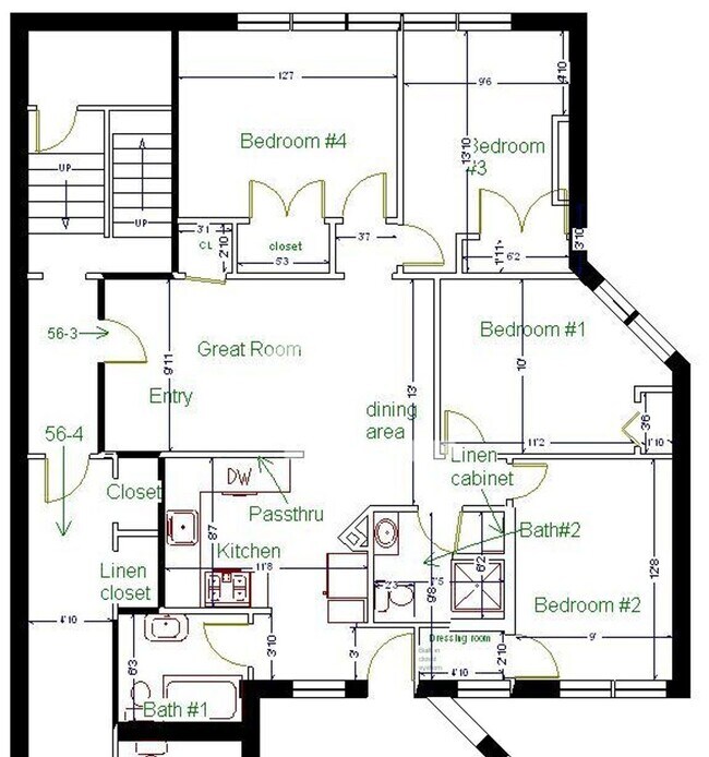 Building Photo - 4Br/2Bth apartment available Sept. 1, 2026. Get ready for the school year NOW!!