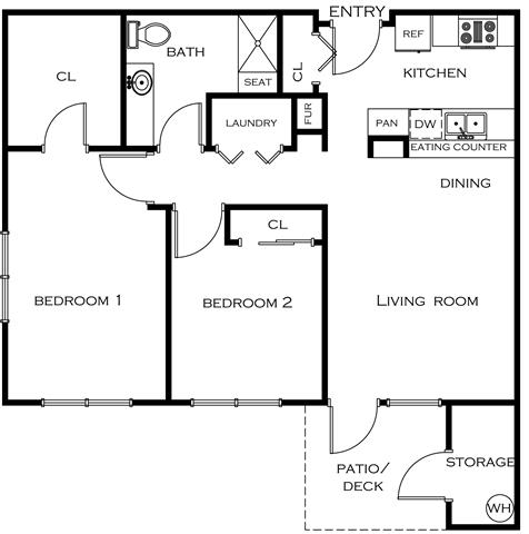 Plano de planta - Tramore Apartments