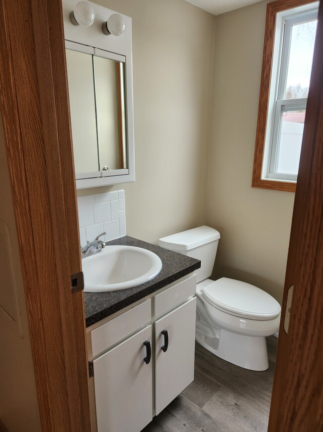 Downstairs half bath - 1162 Yuma Cir NE