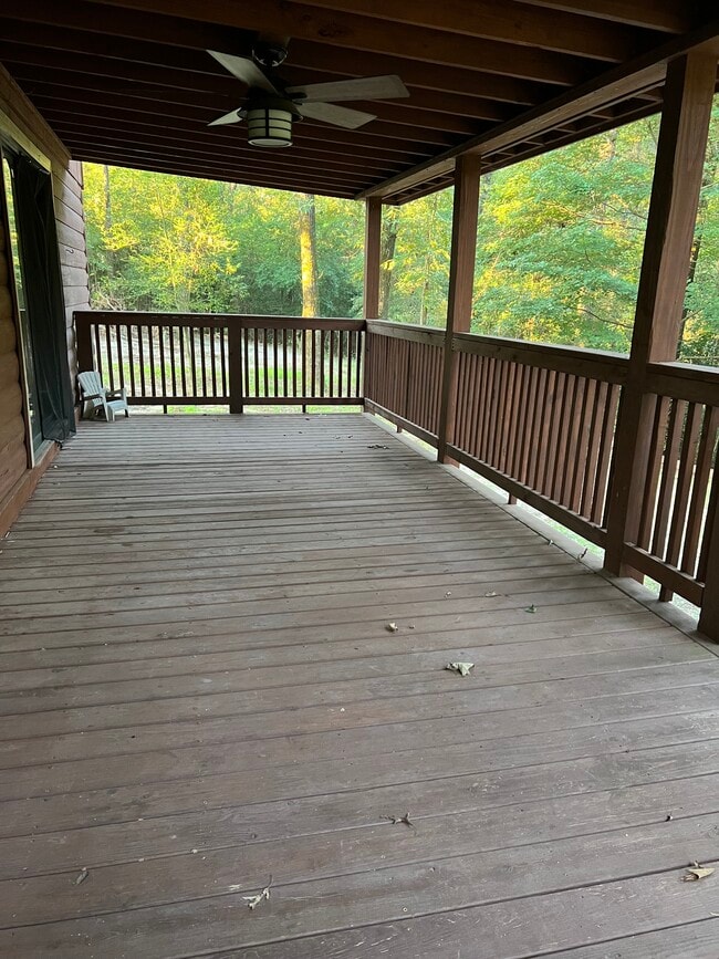 BACK COVERED PORCH - 160 S Lake Dr