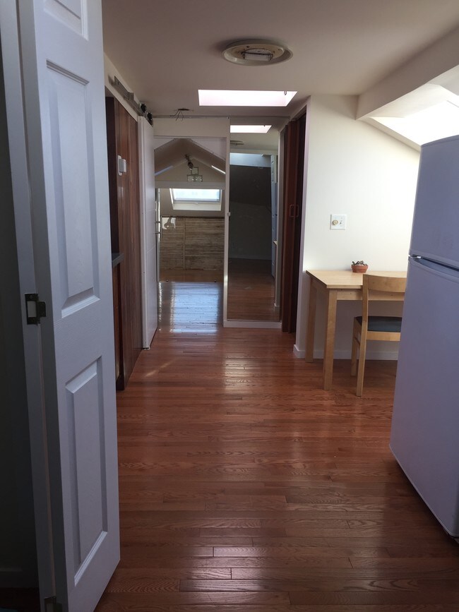 View from bedroom into the apartment - 1561 8th St
