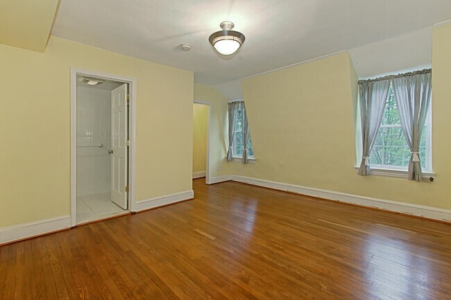 Master bedroom with full bath - 1715 37th St NW