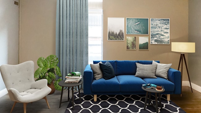 Living Room - Chestnut Residences at 122