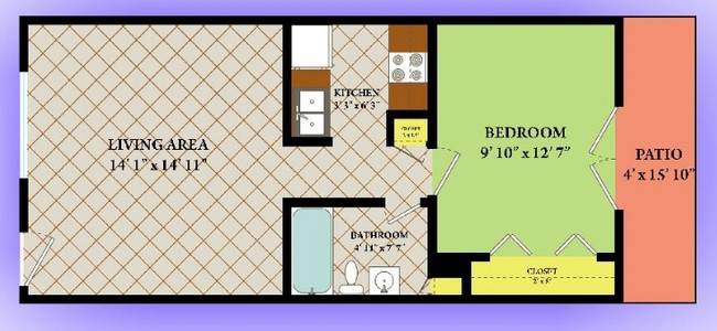 1BR/1BA - Broadway Heights