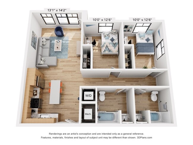 Floorplan - 105 E Armory Ave