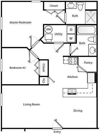 Floorplan - Fort Meigs at Levis