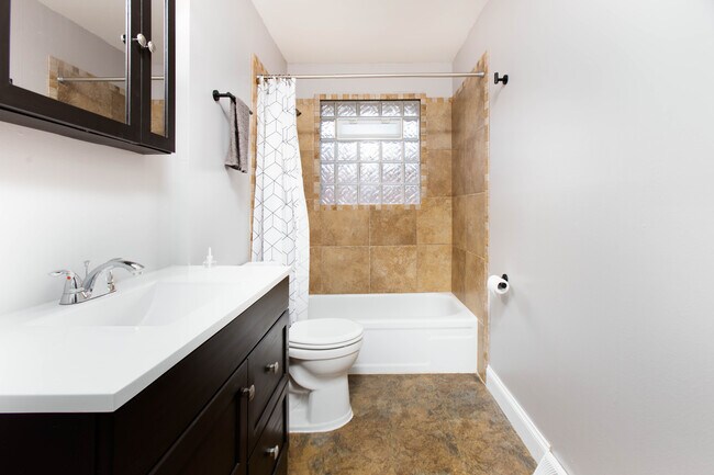 Upgraded bathroom - 934 N Highland Ave